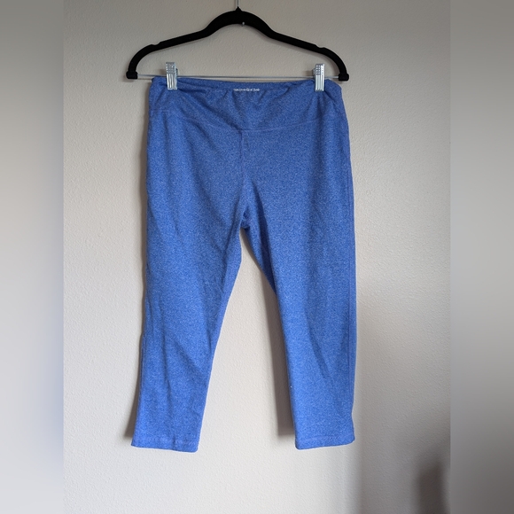 Marika Tek Vibrant Periwinkle Cropped Leggings Size M - Picture 1 of 3